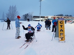 Благодарим за поддержку команды по лыжным гонкам сидя