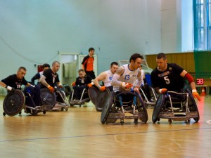 Петербургские регбисты с инвалидностью выступили на Чемпионате России