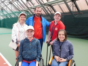 Благодарим за новый опыт для юных теннисистов с инвалидностью