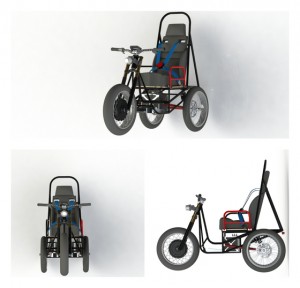 E-On Cycle - первый электромопед для лиц с ограниченными физическими возможностями