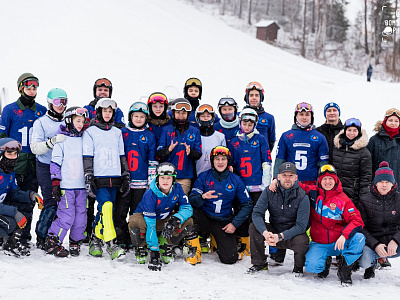 Сурдлимпийская сборная Петербурга по сноубордингу