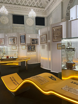 Посетили Государственный музей спорта