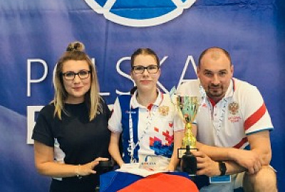 Петербургская спортсменка взяла медали на международном турнире по бочча