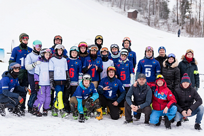 Сурдлимпийская сборная Петербурга по сноубордингу