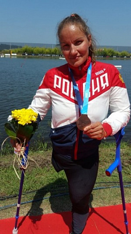 Петербургская паралимпийская спортсменка взяла бронзу на Чемпионате Мира