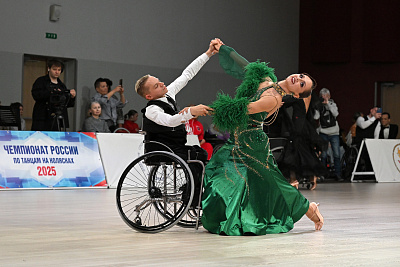 Результаты чемпионата страны по танцам на колясках