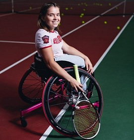 Петербургская теннисистка с инвалидностью одержала победу на международном турнире