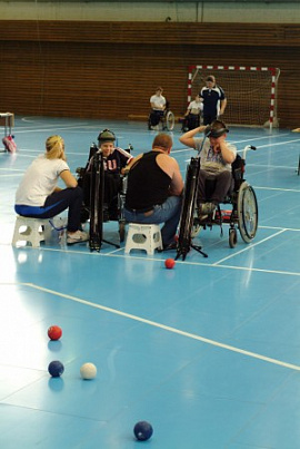 Новый инвентарь для юных спортсменов с инвалидностью